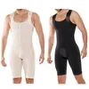 Körpermodellierung Männer Bodysuit Stretchy Shapewear Butt Hexe Sexy Shaper Hombre Solide Bodysiepaper Homme Haltung Bodysuit