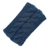 21 couleurs tricoté Crochet large bandeau femmes Sports d'hiver bandeau bandeau Turban cache-oreilles cache-oreilles queue de cheval accessoires de cheveux9539806