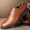 Nouveaux hommes Rormal chaussures en cuir véritable marque italienne Business Derby homme chaussures à lacets décontracté concis confort hommes Oxfords à la main FSDX-FA