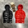 90 Real Duck Down Girl Down Jacket Children Designer Vêtements chauds et confortables Classic Long Aline Down Coat Taille 1001608675560