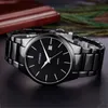Curren Luxury Classic Fashion Business Men Watches Display Date Quartz-Watch armbandsur Rostfritt stål Male Clock Reloj Hombre