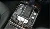 Rivestimento della copertura del portabicchieri dell'acqua del cambio in fibra di carbonio per Audi A6 A7 S6 S7 C7 A4