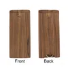 Nice Colorful Portable Natural Wood Dugout One Hitter Smoking Kit Herb Tobacco Storage Box Cigarette Tube Holder Innovative Design DHL