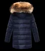 2019 Children039sガール女性ボーイジャケットパーカスコートと女の子のためのフードと温かい濃厚なジャケットキッズフード付きリアル100 fur wint9257187
