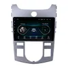 Android 9 "Navigation GPS vidéo de voiture pour 2008-2012 KIA FORTE/CERATO AT avec prise en charge Bluetooth USB WIFI SWC 1080P Mirror Link