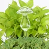 10st Clear Glass Self Watering Globe Lampa, Söt Transparent Fågel Snigel Mushroom Star Shaped Holiday Automatisk Vattendispenser Device