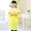 Kids Aprons Pocket Craft Cooking Baking Art Painting Kids Kitchen Dining Bib Children Aprons Kids Aprons 15 Colors Customizable DBC BH2673