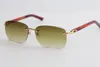 lunettes de soleil mode unisexe vintage sans cadre carré petit cadre Rétro design avant-gardiste moderne UV400 lunettes 8200759 Lunettes de soleil de luxe