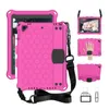 For iPad 7th 10.2 Air3 Mini5 Hybrid Shockproof With Long Strap Pen Holder tablet Case