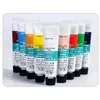 Paquete de 12 piezas Arte de uñas Gel 3D Pintura de uñas Gel acrílico Gelpolish Pigmento Polpo de color de esmalte