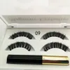 Cils magnétiques Eyeliner liquide Set magnétique naturel long imperméable faux cils Extension yeux outils de maquillage cosmétique RRA1068