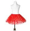 Bébé Filles Paillettes Jupes Or Polka Dot Jupes Fille Shine Tutu Jupe Princesse Mini Robe Courte Jupe Pettiskirt Robe Toddler Jupes D20