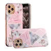 50 pcs Mixed Sale Hot Stamping Marble Polygon Pattern TPU Phone Case for iPhone 11 Pro X XR XS Max 6 7 8 and Samsung S10 Edge S9 S8 Plus
