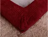 Cama grande sofá almofada para cães grandes lavável ninho gato teddy filhote de cachorro tapete canil travesseiro quadrado casa para animais de estimação