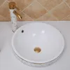 Çin tarzı lavabo ince seramik banyo lavabo banyo lavabo lavabo seramik yuvarlak
