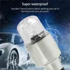 Flash Tyre Wheel Cap LED Light Gas Nozzle Lamp Neon Wheel Tyre Tire Valve Flashlight great for Bike Bicycle Motorcycle