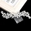 Bridal Wedding Tiaras Stunning Fine Comb Bridal Jewelry Accessories Gold rose gold and silvery hairpin for bride