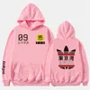 2019 neue Männer Frauen Hoodies Harajuku Frühling Sweatshirts Tokyo Bay Hoodies outwear Mode Gummi pulver Hip-Hop jungen Kleidung MX191115