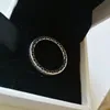 현실 925 스털링 실버 CZ 다이아몬드 반지 원래 상자 맞는 판도라 결혼 반지 약혼 쥬얼리 여성을위한