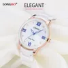 CWP Top Brand Luksusowa moda swobodne kwarcowe zegarki ceramiczne damskie na rękę girlwatch sukienka kobiet -panie zegarowy 80170