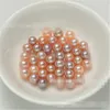 5A brillant sans défaut perle demi-trou 3-3.5mm ronde perle d'eau douce appariable perles en vrac en gros