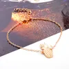 Euramerican style pineapple Anklet Bracelet Gold color Fashion Foot Jewelry Accessories Lovely Beach Anklets for Women