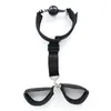 Bocca aperta Gag Ball Harness Restrizioni Giochi erotici con manette Schiavo Fetish BDSM Bondage Gioco per adulti Giocattoli sessuali per coppie4550618