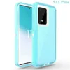 Handyhüllen für Samsung S7 8 9 10 HINWEIS 8 9 10 A20 A30 A50 A10E Bunte klare Defender Soft TPU Hard PC Hybird Protective