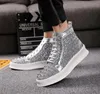 Najlepiej sprzedający się mężczyźni Hot Sier Diamond and the Sneaker Women's Winted Fashion Casual Design Bues.38-44 x24men's Buty 715 WO's 183