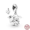925 Sterling Silber Perlen Maus Ballon Perlen Charms Fit Original Armbänder Frauen Diy Jewelry4376938
