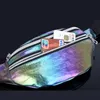 2020 holographique Fanny Pack hologramme taille sac Laser PU plage Traverl banane hanche Bum Zip taille sacs femmes ceinture sac pour filles 5060104