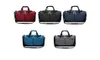 DHL50pcs Double Pouch Duffel Bag Women Nylon Large Capacity Multifunctional LightWeight Waterproof Sport Travel Bags 5colors