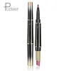 Pudaier Brand Matte Lipstick Color Cosmetics WateProof Double Ended Long Lasting Red Red Matte Lips Liner Pencil Lipstick Matte4092800