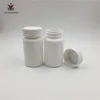 100PCS / LOT 100 ml HDPE Refillerbara kapslar Containerflaskor Barnsidiga Cap Pill Flaskor