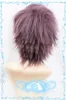 518 Nagi No Asukara Hikari Sakishima Short Purple Brown Mix Cosplay Wig