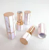 Marble Batom Tubes Octangle Esvaziar Lip Gloss tubo Garrafas Batom Lip plástico Viagem Cosméticos Containers Garrafa Embalagem Garrafas GGA2355