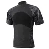 Mannen Zomer Outdoor Wandelen Camping T-shirts Tactische Legergroen Sport Tees Korte Mouw Camouflage T-shirts 9614500