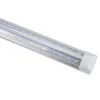 LED's Tube Light, 8ft 90W, dubbele zijde V-vorm geïntegreerde lamplamp, werkt zonder T8-ballast, plug and play, duidelijke lensdop, 6000k