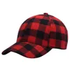 Fashion-Men's Cotton Hats Plaid Baseball Cap Travel Outdoor Baseball Caps