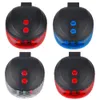 5 colori 2 laser LED Night Mountain Bicycle Bike Tail fanale posteriore MTB Safety Warning fanale posteriore lampada