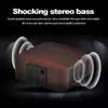 Custom logo wooden wireless bluetooth 42 speaker mini home portable netbox small speaker phone dual speakers voice broadcast4244514