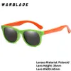 Warblade الفتيات النظارات الشمسية tr90 سيليكون uv400 الطفل الطفل نظارات أطفال نظارات الأطفال النظارات الاستقطاب العدسات الفتيات الفتيان