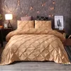 luxury Pinch Pleat bedding comforter bedding sets bed linen duvet cover set Pillowcases bedding queen king size bedclothes T200110