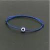 20 stks / 10 set Lucky Turkse boze oog vlecht armband rode blauwe touw draad string mannen vrouwen chakra armbanden paren sieraden