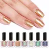 BORN PRETTY Chameleon Nail Polish 6ml Glitter Galaxy Chameleon Series Long Lasting Nail Art Manicure 7 Colors