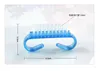 20st Portable Remove Damm vinklad Nail Brush Care Manicure Pedicure Nail Art Cleaning Soft Nail Tool grossist retial