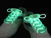 Ljusfärg Lysande sneakers Shoelaces Glöd i den mörka fluorescerande lysande skosnören bootlaces strängar reflekterande säkerhetsnör