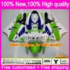 Body For KAWASAKI ZX 9R ZX900 CC ZX-9R 94 95 96 97 Kit 69HM.10 Green white ZX900CC ZX 9 R 94 97 900CC ZX9R 1994 1995 1996 1997 Full Fairing