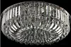 Hot Free Shipping Högkvalitativ Ny Modern K9 Crystal LED-ljuskrona Takljus Hänglampa Ljusbelysning 50cm 60cm 80cm