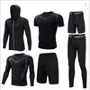 Autumn Men's Fitness Clothes Six New Fast-drying Tights for Men